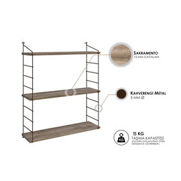 Hanah Home Armoni 3'lü - Sacramento
